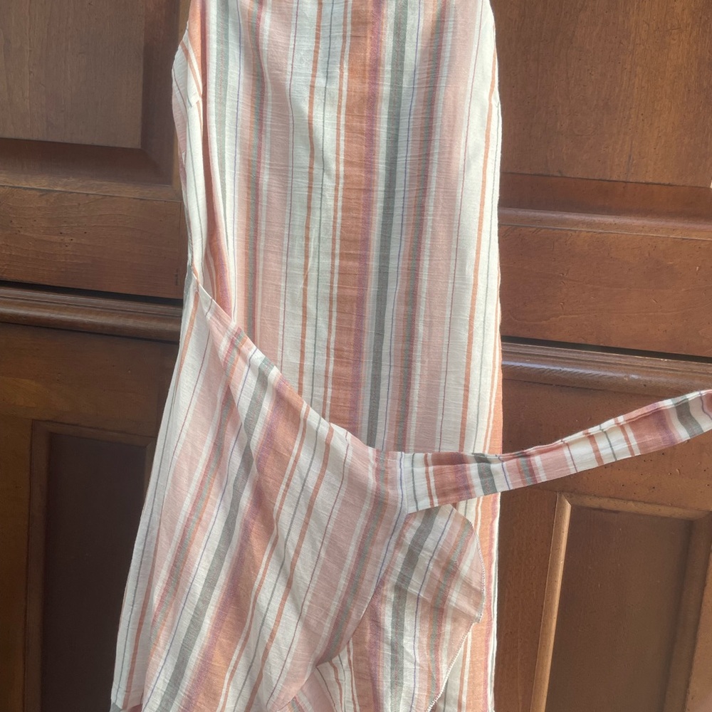Like new Oh Polly stripped strap dress - perfect for the summer and fall